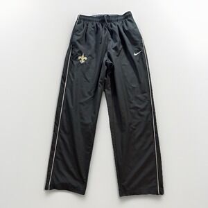New Orleans Saints Nike Sweatpants Mens L Black Coach Issued Pete Carmichael